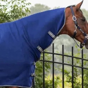 BRAND ZONE Polar Fleece Waterproof Custom Winter Horse <b>Rug</b> with 2 Leg Straps-Standard Neck Design - Product Image 6