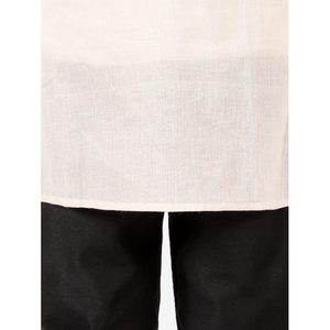 Ensemble Kurta-avec-pyjama en polyester vert uni pour garçons, manches longues, ensembles de chemises pour hommes - Product Image 2