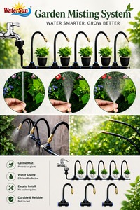 Kit de Nebulización de Alta Presión con 60 Boquillas para Enfriamiento de Exteriores y Uso en Invernaderos |   Terraza para Jardín, Granja Lechera y Hogar |   Instalación Fácil | - Product Image 5