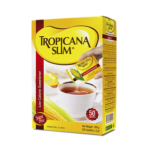 TROPICANA SLIM Low Calorie Sweetener with Sucralose 50 <b>Sachets</b> - Product Image 2