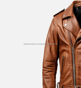 Nueva llegada chaqueta de hombre personalizada para hombre Ropa de moda Nuevo estilo 2024 Venta directa de fábrica Chaqueta de cuero para hombre - Product Image 2