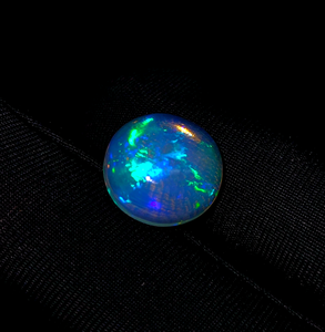 Ópalo Etíope Natural de 11 mm, Cabujón Redondo, Piedra de Ópalo Etíope, Gema Suelta, Precio al por Mayor, Lote a Granel para la Fabricación de Joyas - Product Image 5