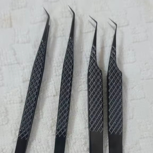 High Precision Professional CNC Charm Fiber Tip Sustainable Stainless Steel Customized Color Sevmek Eyelash <b>Tweezers</b> Eyelash - Product Image 5