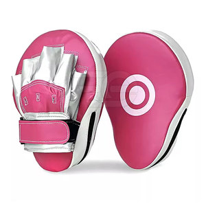 Guantes de entrenamiento de boxeo Focus Mitts, diseño acolchado duradero para entrenamientos de MMA, kickboxing, fitness, gimnasio, artes marciales y golpes. - Product Image 3