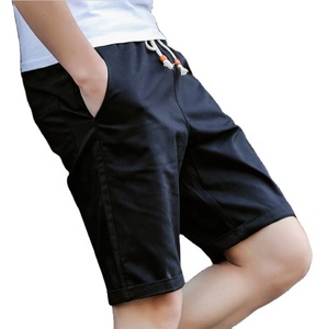 Pantalones cortos clásicos de verano para hombre, Shorts informales de talla grande - Product Image 1