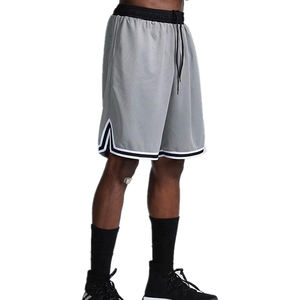 Pantalones Cortos Deportivos Unisex de Alto Rendimiento, Transpirables, de Secado Rápido, con Bolsillos de Lona, para Entrenamientos Deportivos, Diseño Sólido - Product Image 4