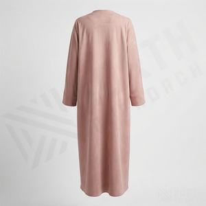 Fabricante OEM de Abayas Personalizadas, Nuevo Diseño de Última Moda, Kaftán Elegante para Mujer, Color Personalizado, Maxi Vestido Abierto por Delante, Ropa Modesta - Product Image 2
