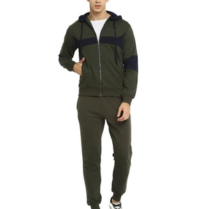 Prix de gros Nouveaux modèles de survêtements tendance unis 100% coton respirant coupe ajustée pour la vente en ligne - Product Image 1