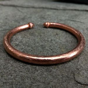 Traditional Ayurvedic Copper <b>Bracelet</b> Adjustable Handmade <b>Healing</b> Jewelry For Men Women And Wellness Lovers - Product Image 1