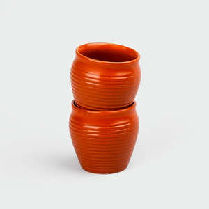 ชุดกาน้ำชาเซรามิกสไตล์เรียบง่าย 2 ใบ สำหรับกาแฟและชา - Product Image 1