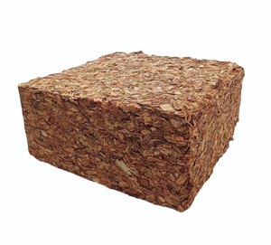 Material de cultivo orgánico de coco, material de aireación para raíces de plantas, cáscara de coco en bloques de 5 kg, comprimido - Product Image 3