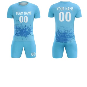 Uniforme Deportivo Unisex de Manga Corta, Transpirable, con Estampado Digital de Primera Clase, Diseño Personalizado para Fútbol - Product Image 3