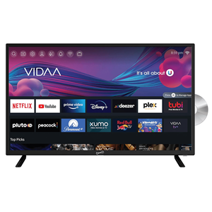 Smart TV HDTV da 32 Pollici con Lettore DVD, Compatibile con Sistemi ATSC e NTSC, ACDC, DLED DTV - Product Image 1