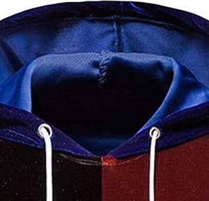 Wholesale OEM Customized Velvet Hoodies Relaxed Oversized Breathable Pullover <b>Velour</b> Hoody for Men & Women Spandex/Cotton - Product Image 5