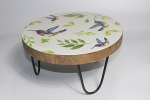 Base Redonda para Pastel Antiadherente Hecha a Mano con Plato para Servir, Bandeja para Postres Ecológica y Apta para Congelador - Product Image 4