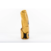 Gants de MMA UFC professionnels en cuir PU légers, sur mesure, demi-doigts, unisexes, pour adultes, pour le kickboxing et le grappling, fermeture à boucle.