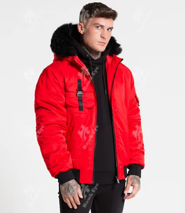 Veste d'hiver pour homme, chaude, avec logo personnalisé, design tendance, veste matelassée en coton personnalisée, veste d'hiver élégante pour homme avec capuche - Product Image 1