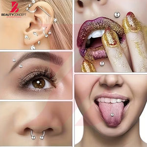 Nuevo Producto de Moda, Excelente Proveedor, Pinzas de Acero Inoxidable de Primera Calidad para Perforaciones Corporales, Precio al por Mayor - Product Image 6