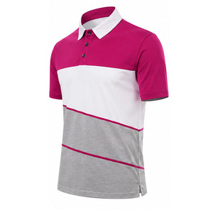 Polo pour homme, manches courtes, léger, en coton, décontracté, pour le golf, le sport, le travail, uniforme, fournisseur de vêtements en gros, vêtements en vrac - Product Image 3