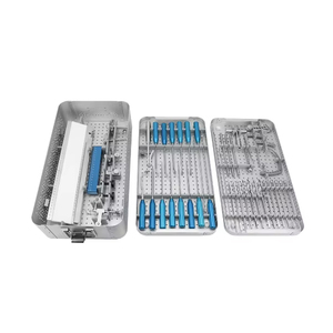 Kit d'instruments chirurgicaux orthopédiques en acier inoxydable : Alésoir tibial canulé, Plug de tunnel, Outils manuels de fixation osseuse - Product Image 5