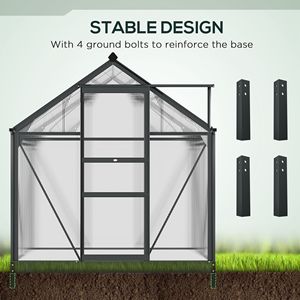 Serra da Giardino Walk-In, Prodotto per Giardinaggio Non Difettoso e Supportato, Senza Reso o Sostituzione - Product Image 3