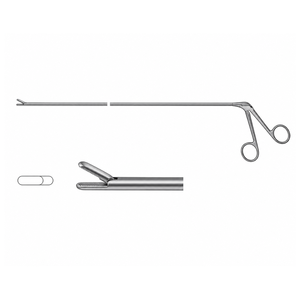 Pinzas para Biopsias y Porta-cepillos |   Instrumento Quirúrgico Manual de Acero Inoxidable de Primera Calidad, Clase I - Product Image 1