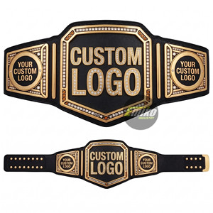 Wholesale Price 2026 New Custom <b>Wrestling</b> Championship Belt Zinc Alloy PU Leather Martial Arts Title Belt for Unisex Adults - Product Image 1