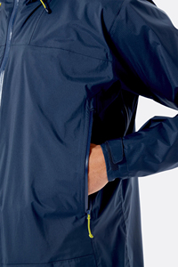 Chaqueta Impermeable Ligera de Alta Calidad para Hombre con Logotipo Personalizado al por Mayor, Chaqueta con Capucha para Senderismo y Deportes al Aire Libre - Product Image 3