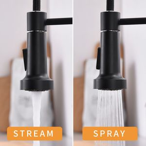 Rubinetto da Cucina Nero Intelligente Senza Contatto, Automatico e Smart - Product Image 1