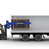 Chargeur de conteneurs AUSAVINA Container Bundle Slab Loader, capacité de charge jusqu'à 5000 kg