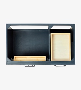 Wholesale Timothy 37 Inch <b>Bathroom</b> Vanity Cabinet Left Offset Sink Cabinet Only 5 Finish Options OEM Vietnam Manufacturer - Product Image 6