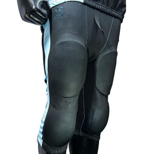 Maillot de football américain à impression par sublimation, couleurs personnalisées pour hommes, écologique, respirant, séchage rapide, extensible dans quatre directions, col en V - Product Image 4