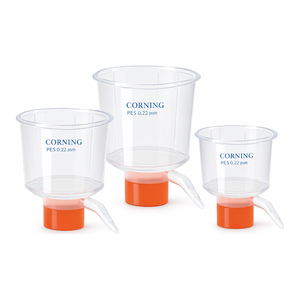 Filtres sous vide stériles pour bouteilles avec membranes CA PES ou en nylon pour la culture cellulaire - Product Image 1