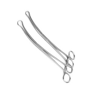 Pinzas Uterinas Skene de Acero Alemán Premium, Diente Único, Instrumento Quirúrgico Ginecológico, Suministro Hospitalario, Venta al por Mayor B2B, CE - Product Image 3