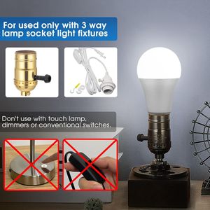 Lampadine LED A19 a 3 Vie, Equivalenti a 50, 100, 150W, Attacco Medio E26, Luce Bianca Diurna, Lampadine LED a 3 Vie - Product Image 2