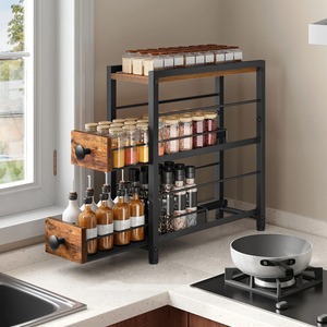 Heavy Duty <b>Kitchen</b> Organization <b>Rack</b> Suitable for Spices Dry Goods and Everyday Essentials Herb and Seasoning <b>Storage</b> From India - Product Image 6