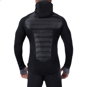 Bomber <b>Jacket</b> (Men GTS Gym-To-Street Edition) Winter Casual <b>Waterproof</b> Windproof <b>Thin</b> Zipper Solid - Product Image 2