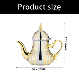 Tapa de Acero Inoxidable Ecológica para Tetera/Cafetera Moon Star Exports, Tapa con Acabado Espejo Premium para Hoteles - Product Image 3