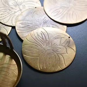 Contemporary Metal Coaster Set Stylish <b>Table</b> <b>Protector</b> for Coffee Cups Wine Glasses Restaurant Bar Hotel Home - Product Image 4