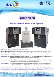 Système de purification d'eau de laboratoire haute pureté avec pompe, osmose inverse, sortie d'eau ultra pure pour analyse HPLC, multi-étapes - Product Image 2