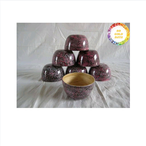 Cuenco de bambú natural hecho a mano, Exportación de Vietnam, pedido a granel, suministro para restaurante, perfecto para servir sopa caliente, arroz y ensalada - Product Image 3