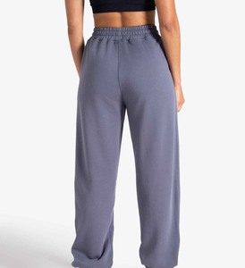 Pantalon de jogging décontracté personnalisé pour femme, coupe large, avec cordon de serrage, en molleton, pour l'extérieur - Product Image 6