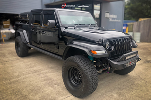 HIC Window Visor Door Visor Window Deflector Vent Visor Wrangler JL Jeep Gladiator JT 18~On - Product Image 4