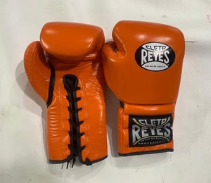 ถุงมือชกมวยแบบดั้งเดิม Sanda MMA คุณภาพสูง หนังวัวแท้ ป้องกันการลื่น ระบายความชื้นได้ดี แบบผูกเชือก ปิดนิ้วมือเต็มรูปแบบ - Product Image 5