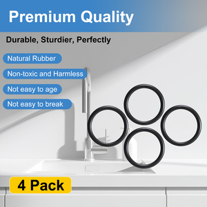 01224000 Junta tórica de resorte, junta tórica de repuesto compatible con mangueras/grifos extraíbles Grohe (4 piezas) - Product Image 4