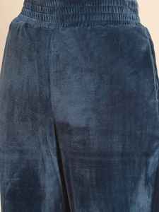 Solid International Two Piece <b>Velvet</b> Set Featuring Custom With Full Zipper <b>Jackets</b> And Soft Pants <b>Velvet</b> Track - Product Image 6