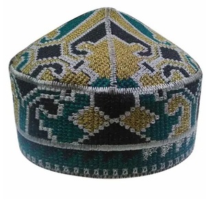 Muslim Breathable Eco-Friendly OEM Service Wholesale Muslims <b>Hats</b> <b>Cap</b> Topi Kufi <b>Hat</b> Solid Color Ramzan Prayer <b>Caps</b> Cashmere <b>Cap</b> - Product Image 6