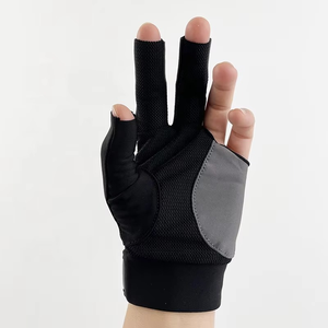Geo Brothers Custom Premium Spandex Hook & Loop Lightweight Unisex Billiards Pool Sports Accessory-Finger Snooker Gloves - Product Image 3