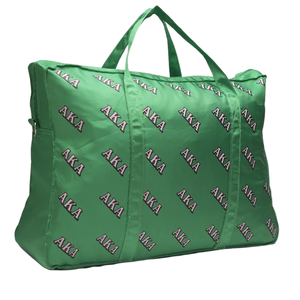 Bolsa de Mano con Letras AKA, Bolsa de Compras de Lona Rosa, Reutilizable, Gran Capacidad, Informal, para Uso Diario, Viajes - Product Image 6
