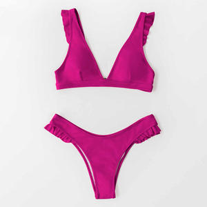 Conjunto de Bikini Sexy con Tiras, Moda 2026, Corte Alto, Push-Up, Dos Piezas, Traje de Baño Brasileño para Mujer, Ropa de Playa de Verano - Product Image 6